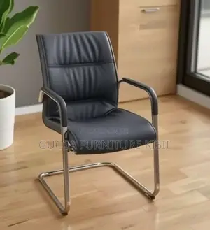 Resin Upholstered Cantilever Office Visitor's Chair