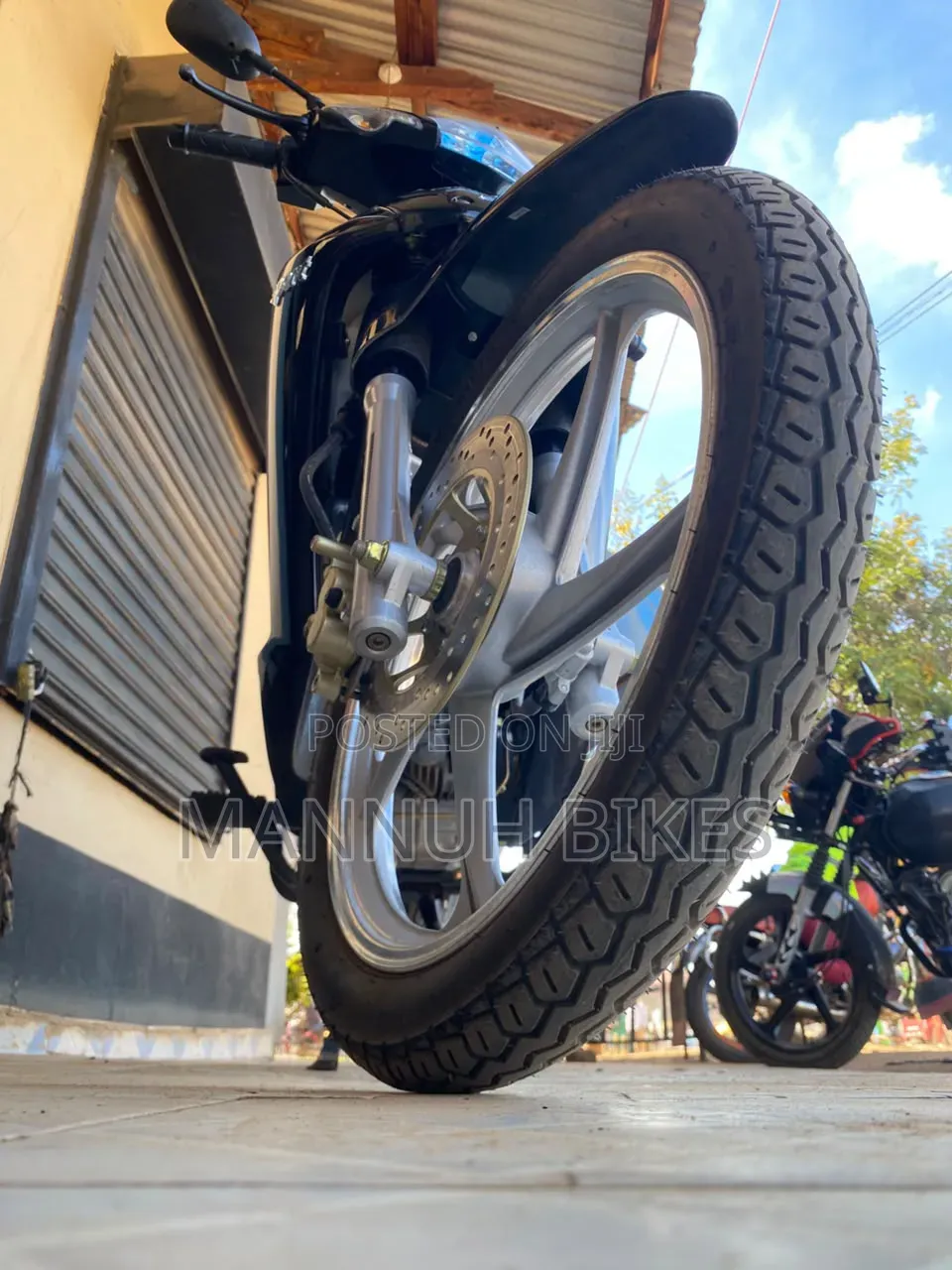 New Honda CG110 2025 Black