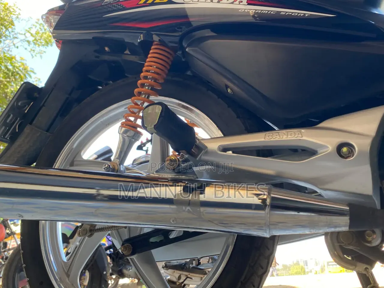 New Honda CG110 2025 Black