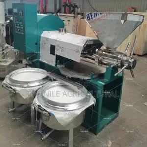 Twin Screw Oil Press Machine 24 Hour Working Kenya Stock