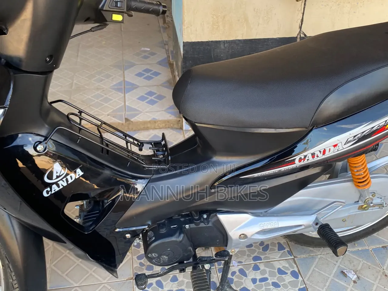 New Honda CG110 2025 Black