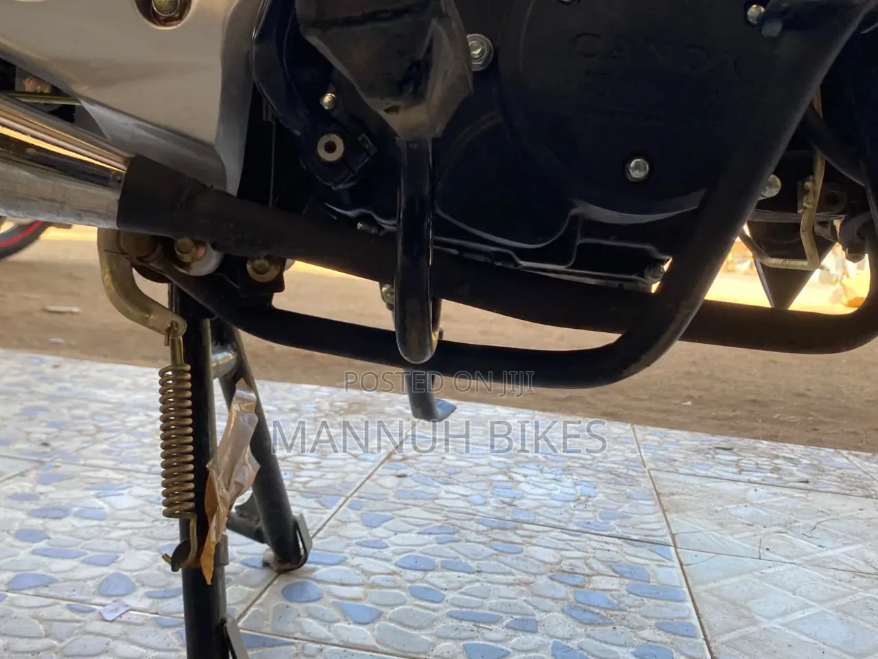 New Honda CG110 2025 Black