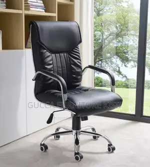 Leather Midback Secretarial Office Seat