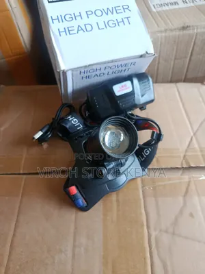 High Power Headlamp Torch With Zoom - Type C Charging