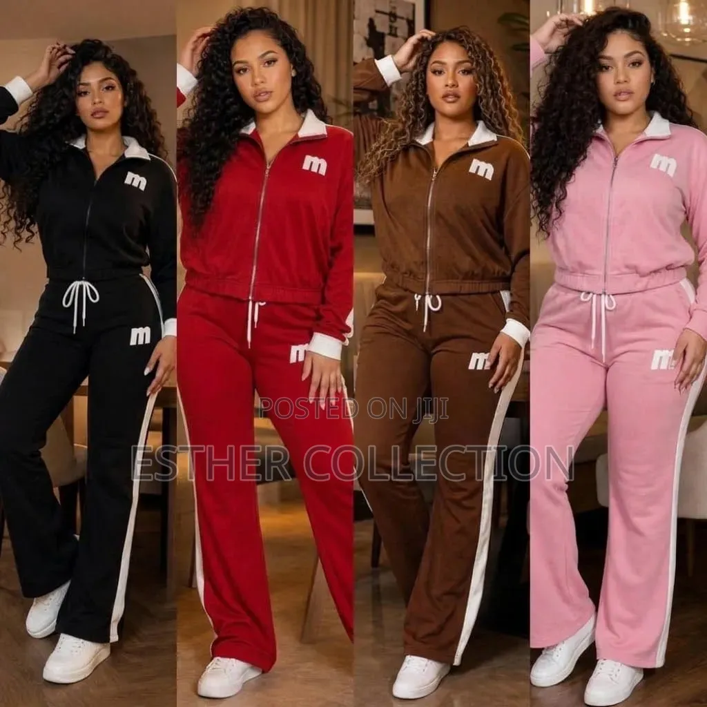 Women's 3-Piece Casual Tracksuit Set