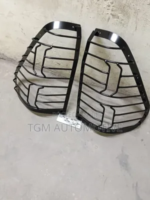 Steel Tail Lamp Covers Hilux Revo