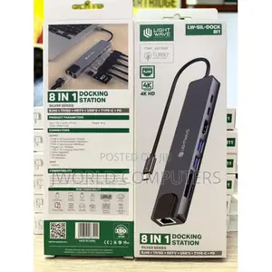 Light Wave USB-C MULTI-FUNCTIONAL 5-in-1 Docking Station