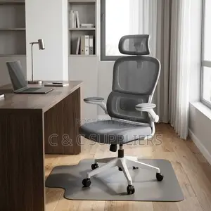 White Ergonomic High Back Boss Chair.