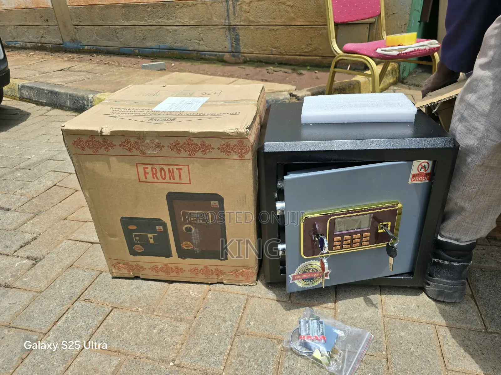 Secretary General Modern Safe Box Office Cash Box