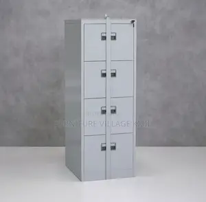 Steel OfficeCabinet With Metallic Security Bar