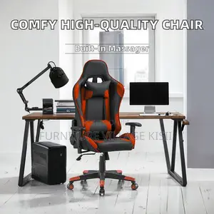 Ergonomic Leather Gaming Chair