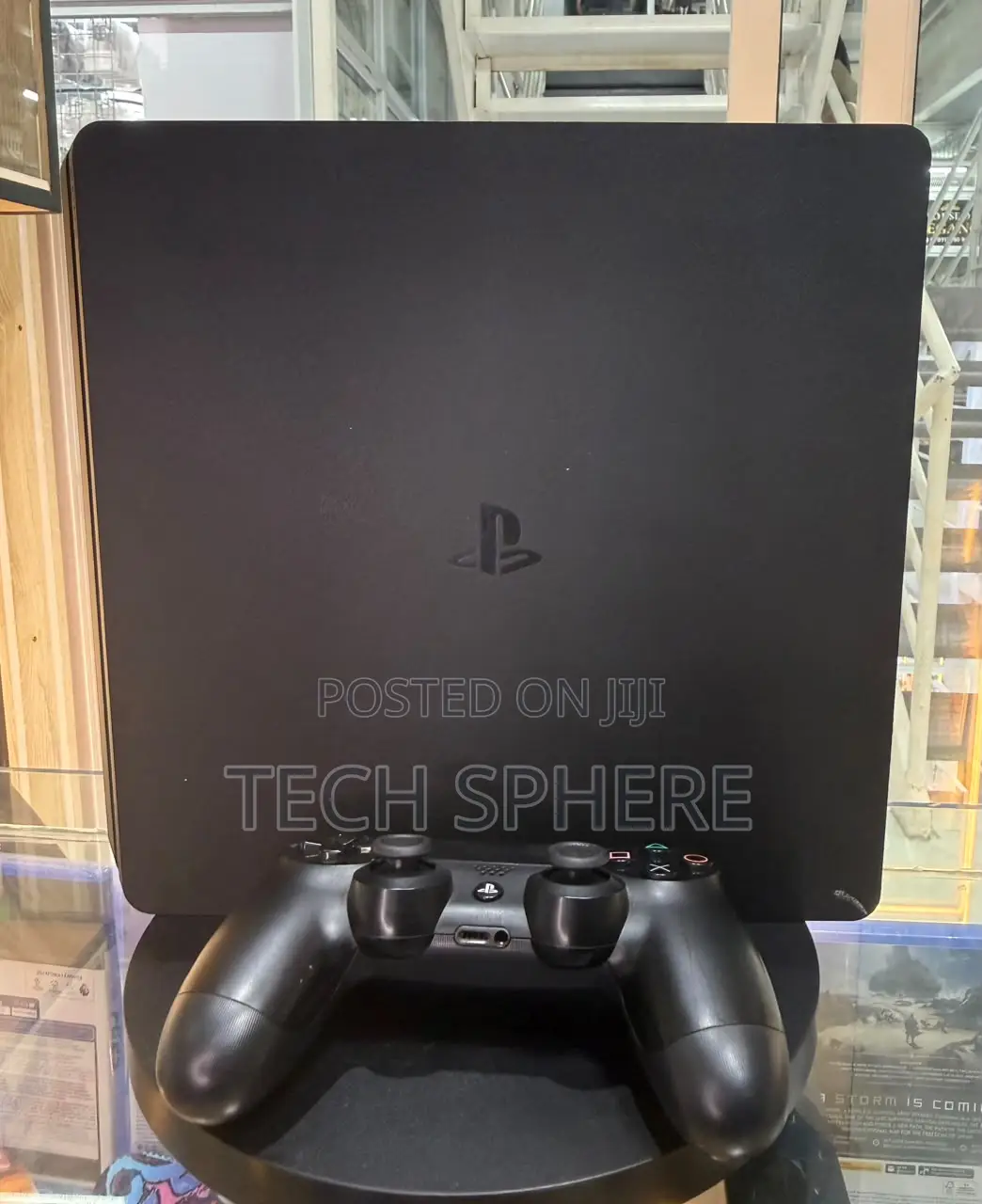 Slightly Used PS4 Slim Plus One Pad