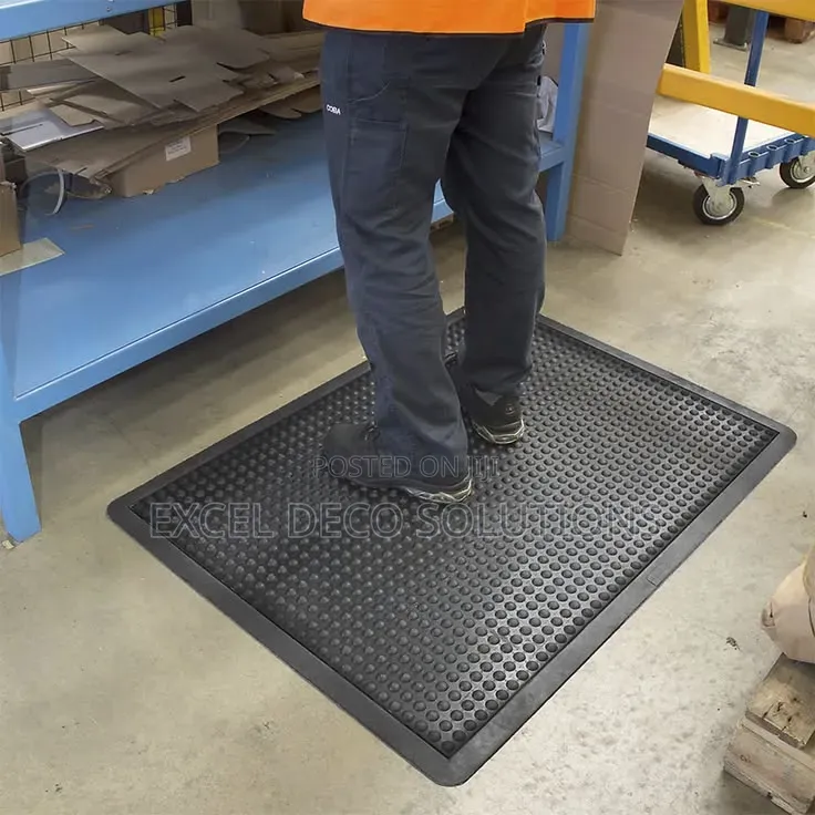 90x60cm Bubble Anti Fatigue Standing Mat for Reception and Work Areas