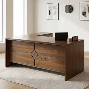 Office Desk : 180CM Business Executive Corner Desk