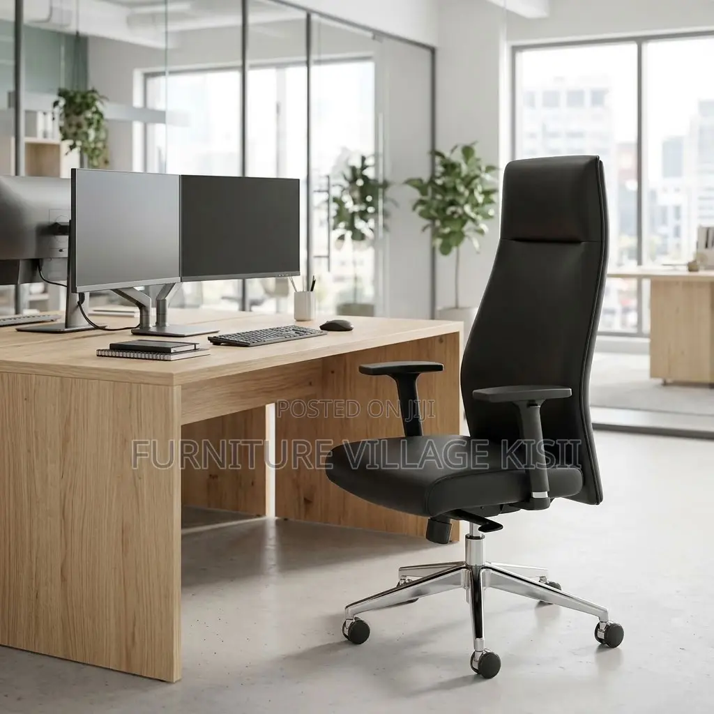 High Back Executive Office Leather Chair