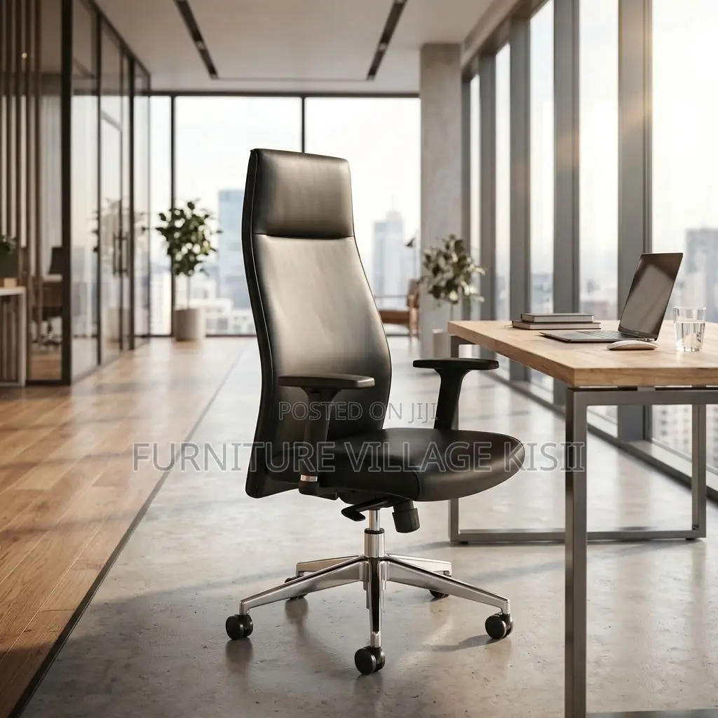 High Back Executive Office Leather Chair