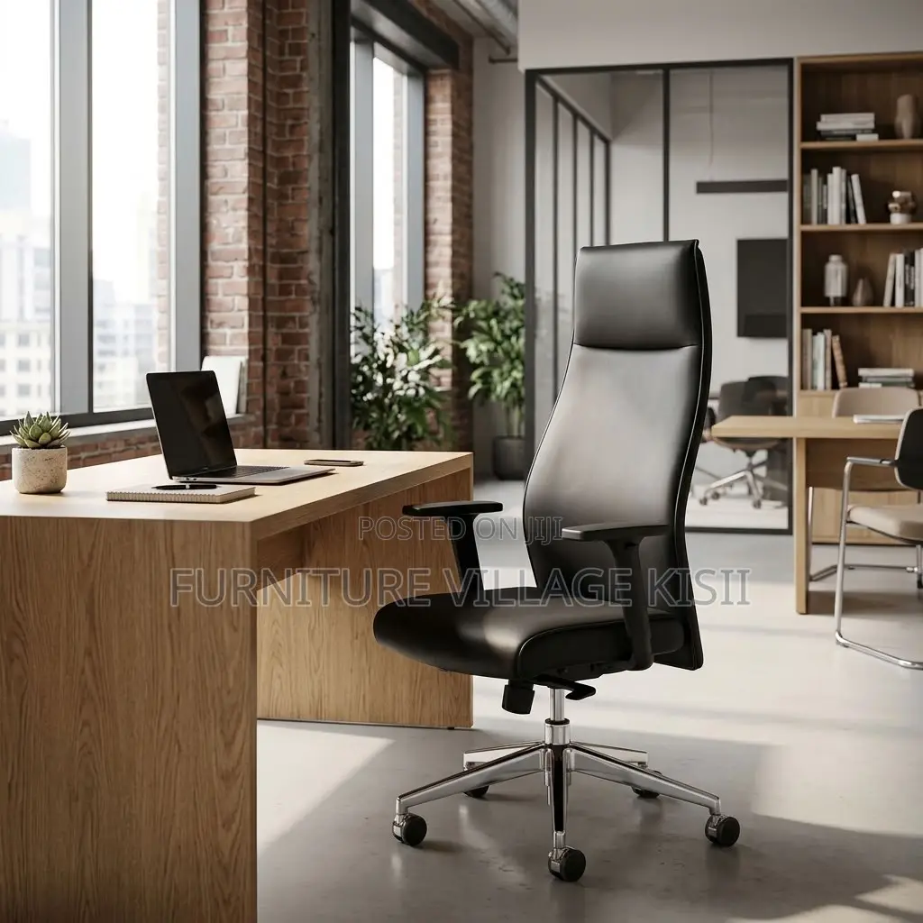 High Back Executive Office Leather Chair