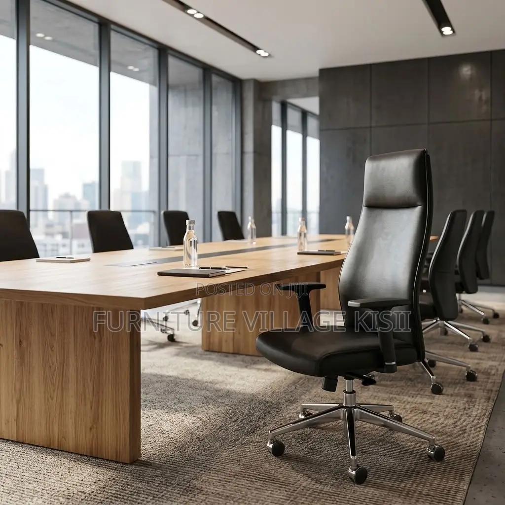 High Back Executive Office Leather Chair