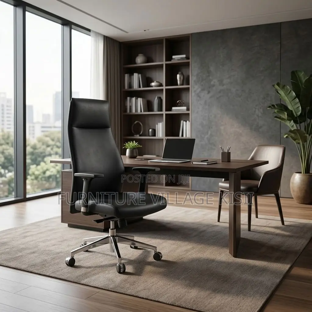 High Back Executive Office Leather Chair