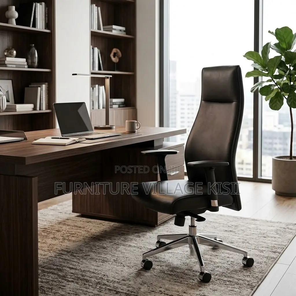 High Back Executive Office Leather Chair