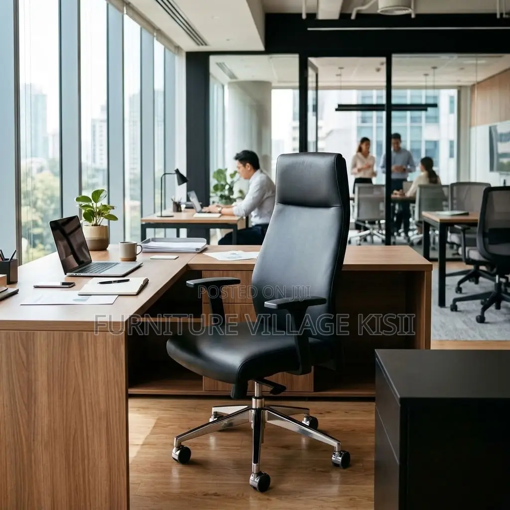 High Back Executive Office Leather Chair