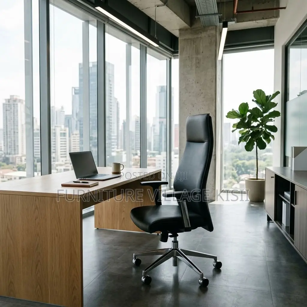 High Back Executive Office Leather Chair