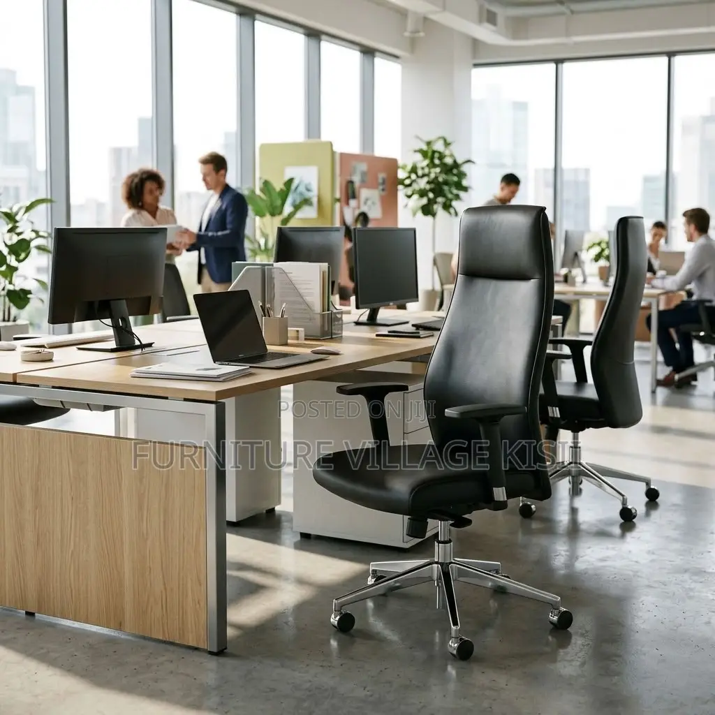 High Back Executive Office Leather Chair