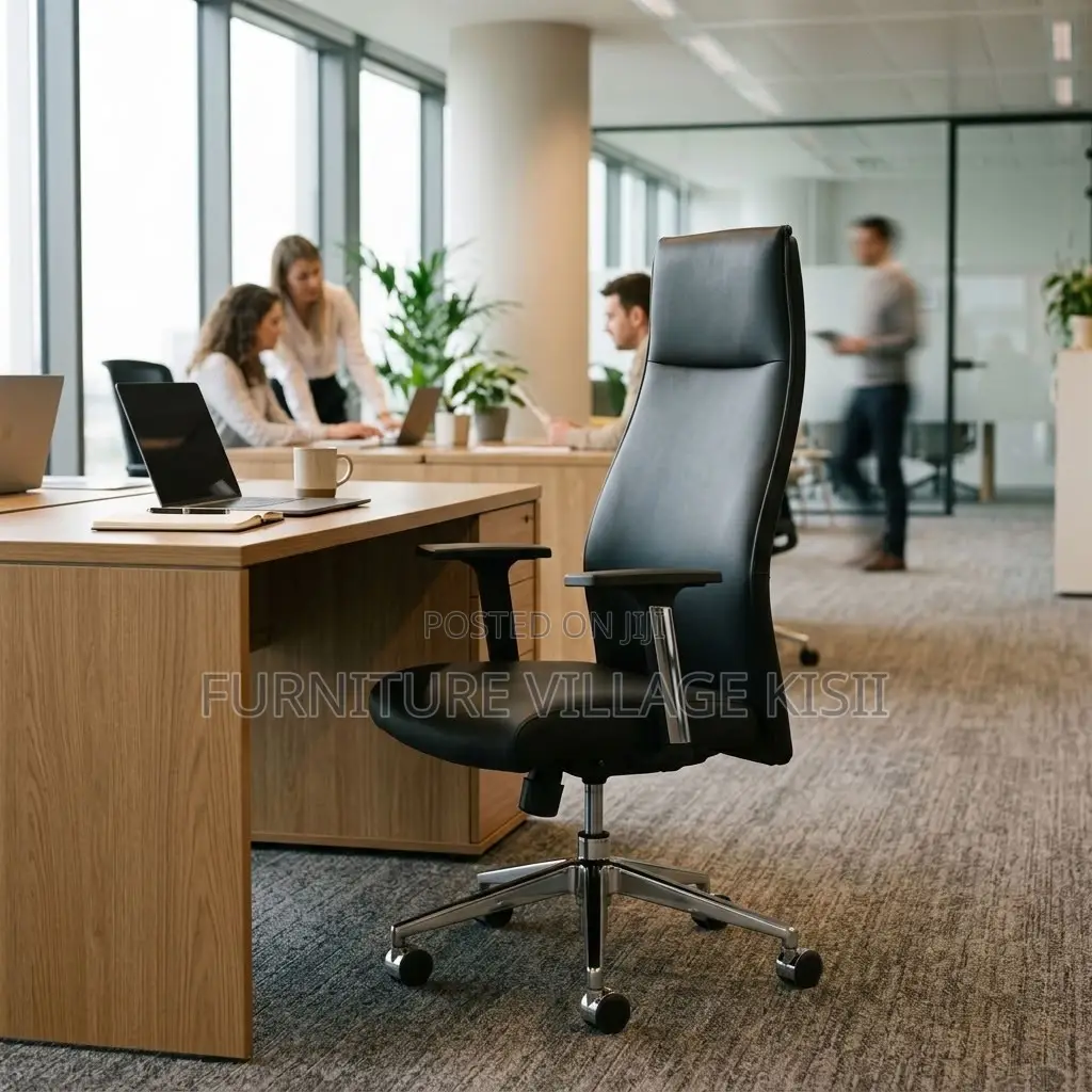 High Back Executive Office Leather Chair