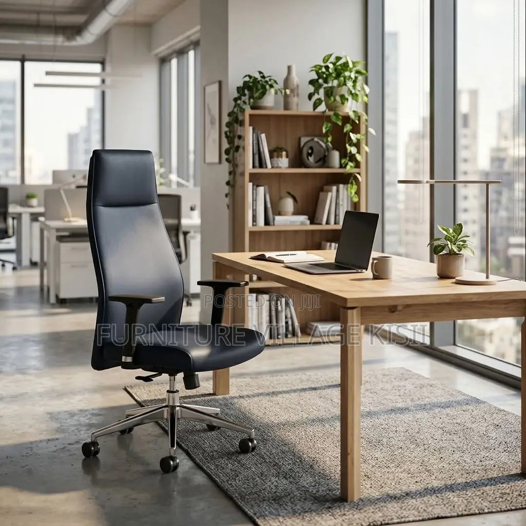 High Back Executive Office Leather Chair