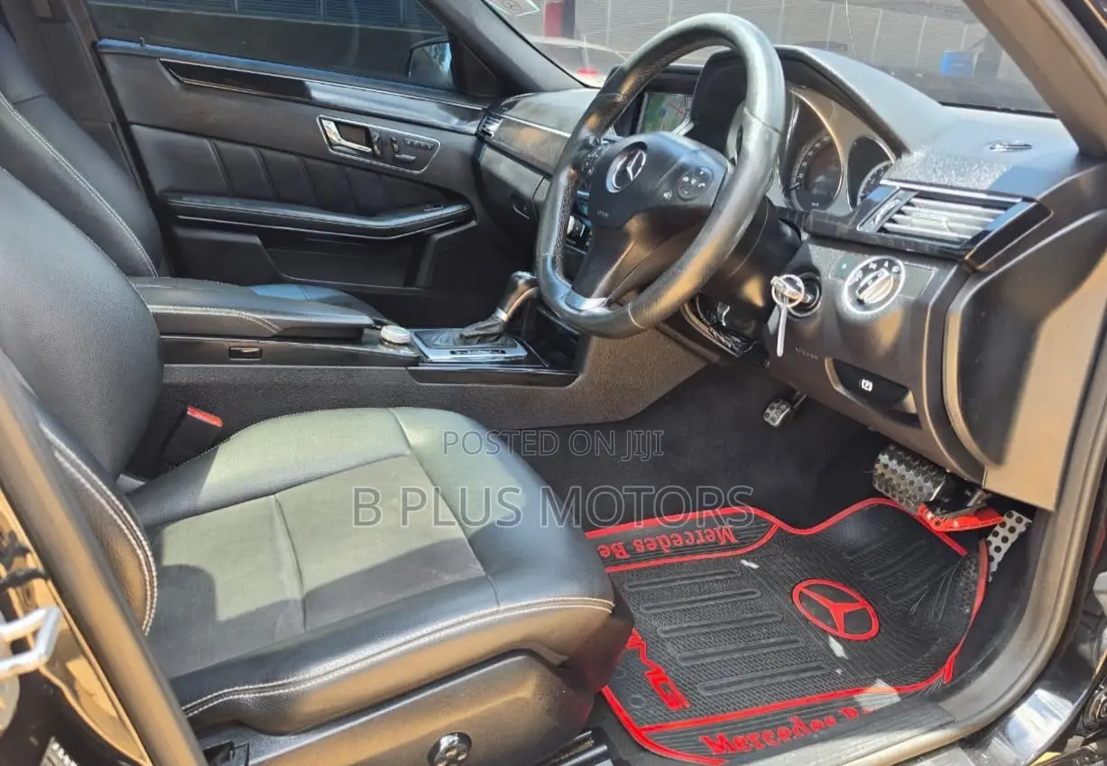 Mercedes-Benz E250 2011 Black