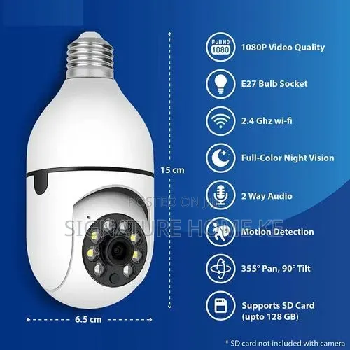 Wifi Panorama Camera Bulb