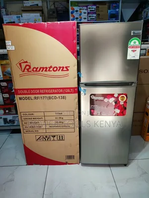 Ramtons 128l Double Door Refrigerator (Model: RF/177 / )