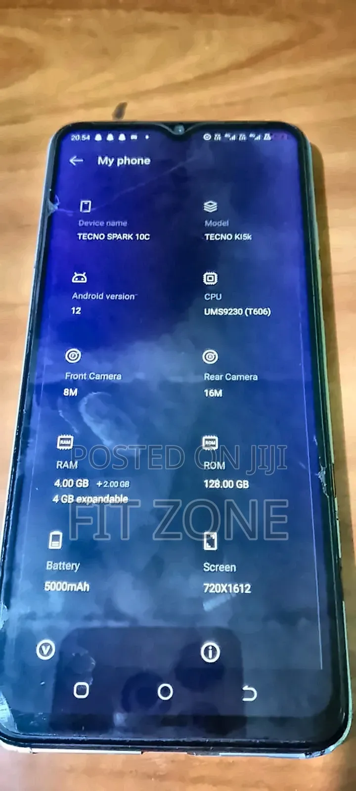 Tecno Spark 10C 128 GB Blue