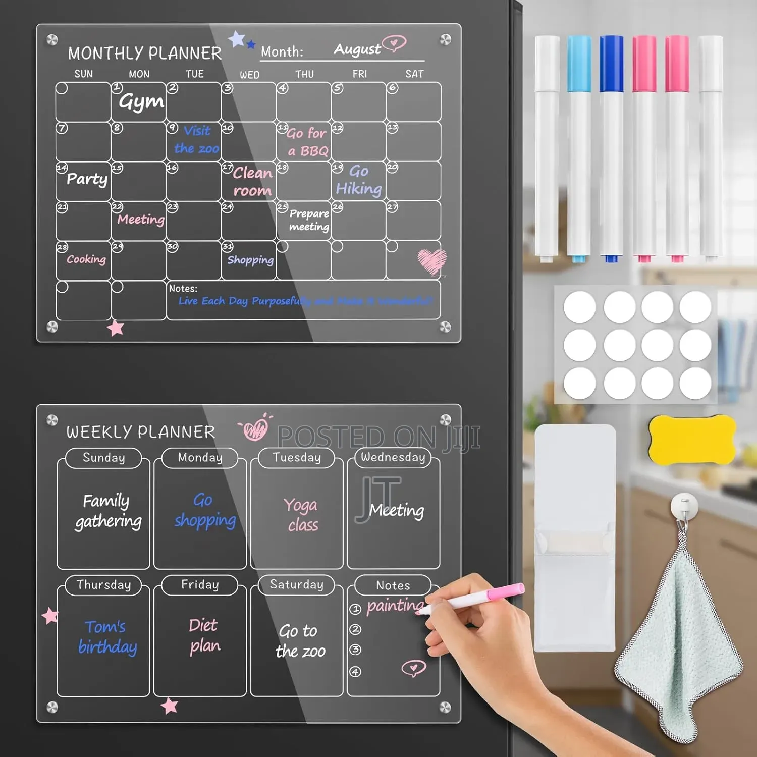 Monthly Weekly Planner Set
