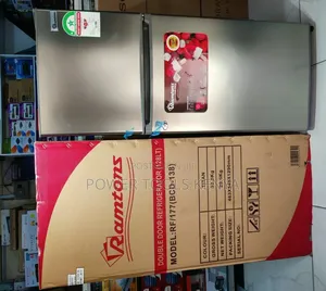 Ramtons 128l Double Door Refrigerator (Model: RF/177 / )