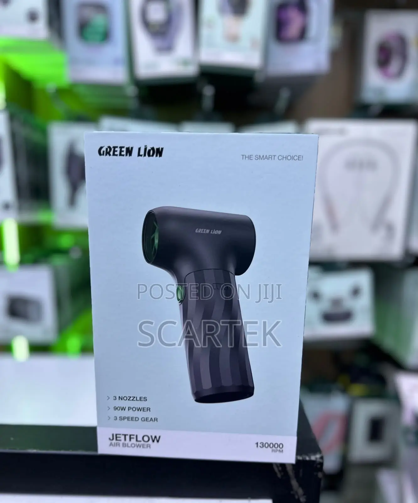 Green Lion Jetflow Air Blower (Black)