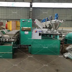 High Yield Oil Press Machine Double Pressing Kenya Stock