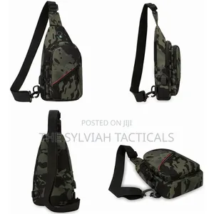 *Shoulder Messenger Bag for Men, Jeshi Chest Bag, Tactical Backpack