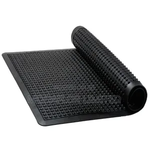 Anti Fatigue Bubble Mat Black 90x60cm With Domed Surface