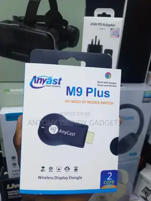 AnyCast M9 Plus Screen Mirroring Adapter for TV and Projector