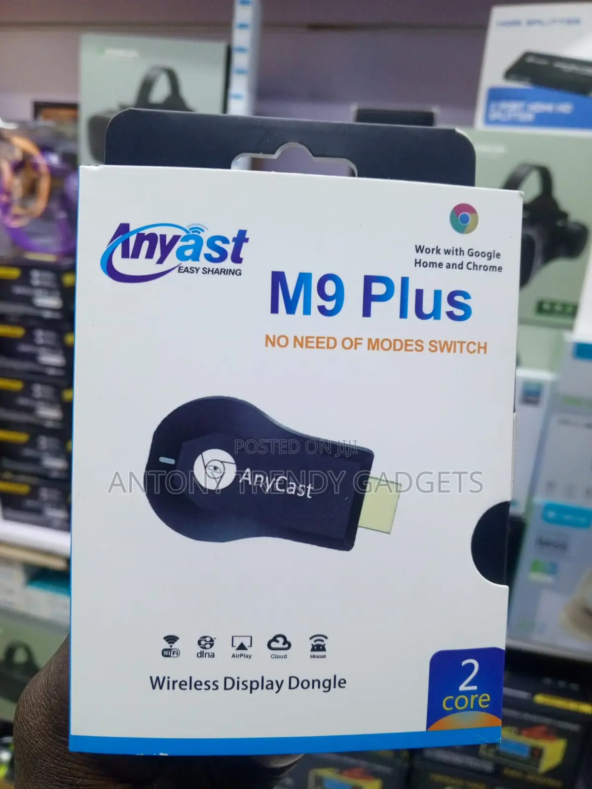 AnyCast M9 Plus Screen Mirroring Adapter for TV and Projector