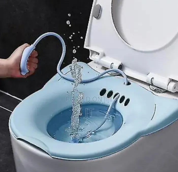 Postpartum Sitz Bath Basin and Hand Pump