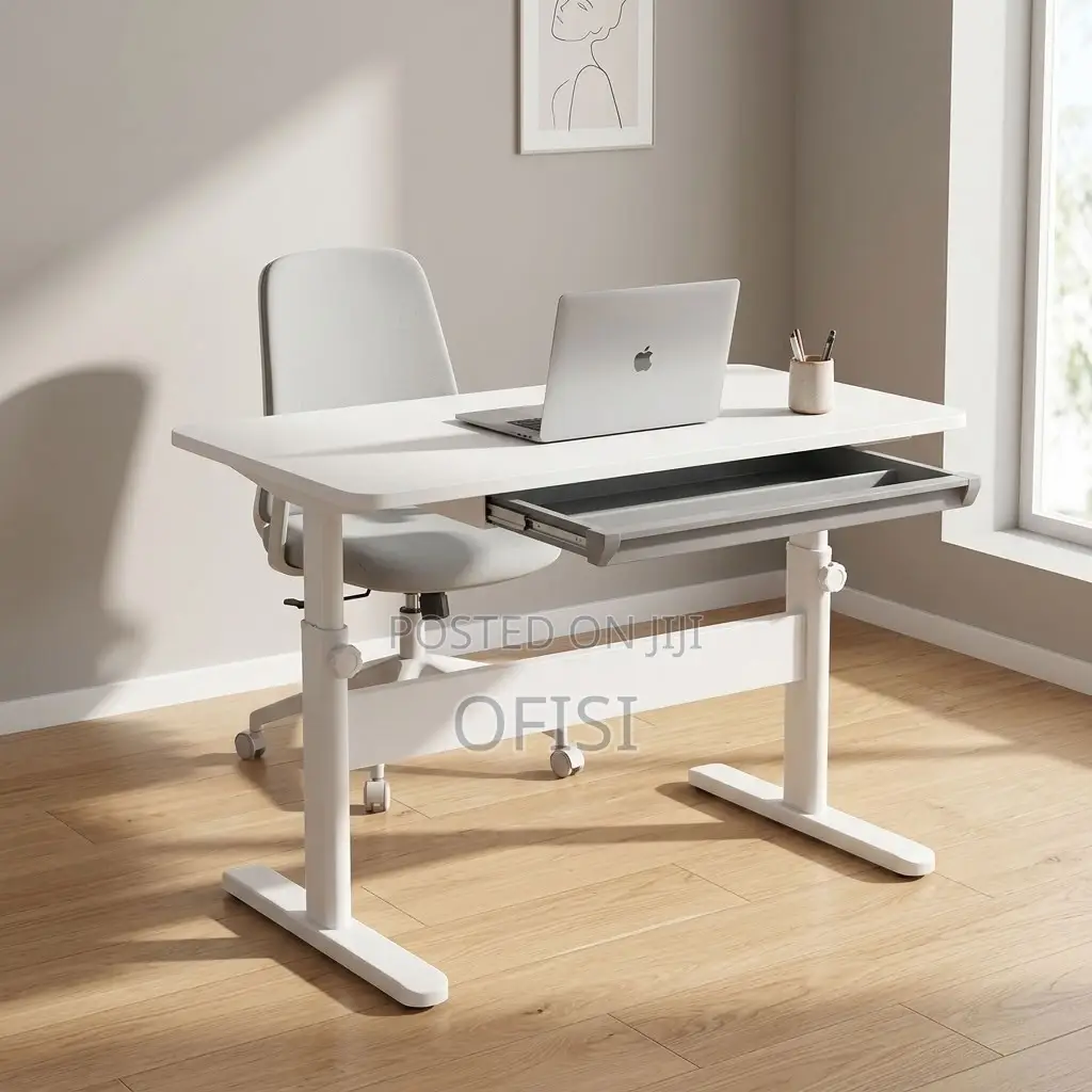 Office Desk; 1 Meter Manual Adjustable Desk