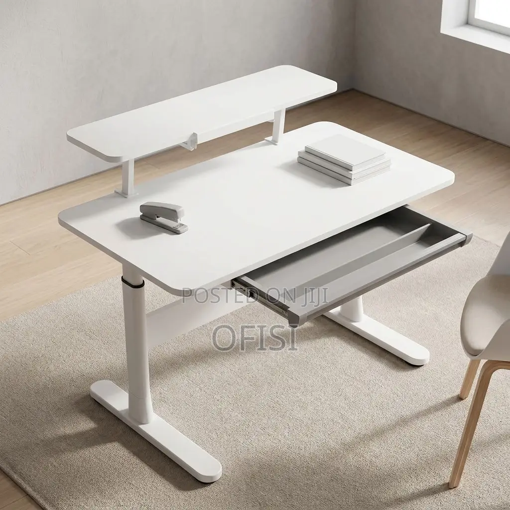 Office Desk; 1 Meter Manual Adjustable Desk