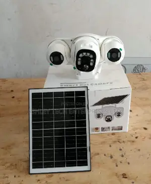 V380 VTS31 4G Triple Lens Solar Powered CCTV Camera