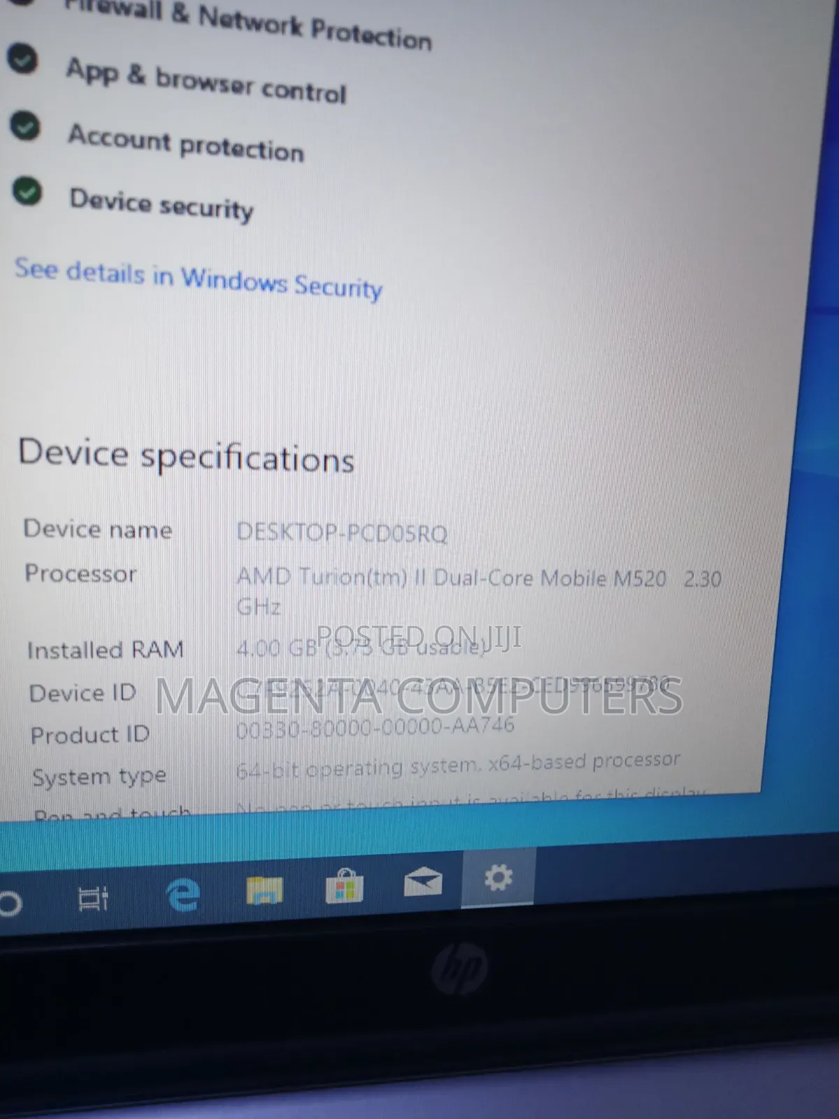 Laptop HP ProBook 6545B 4GB AMD HDD 320GB