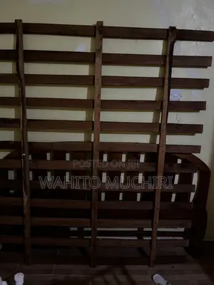 5x6 Wooden Bed