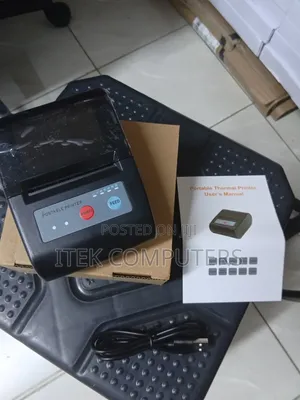Portable P58E Receipt Printer for Mobile Vendors and Market Sellers