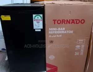 Tornado 100 Litres Single Door Refrigerator (Fridge) - Black