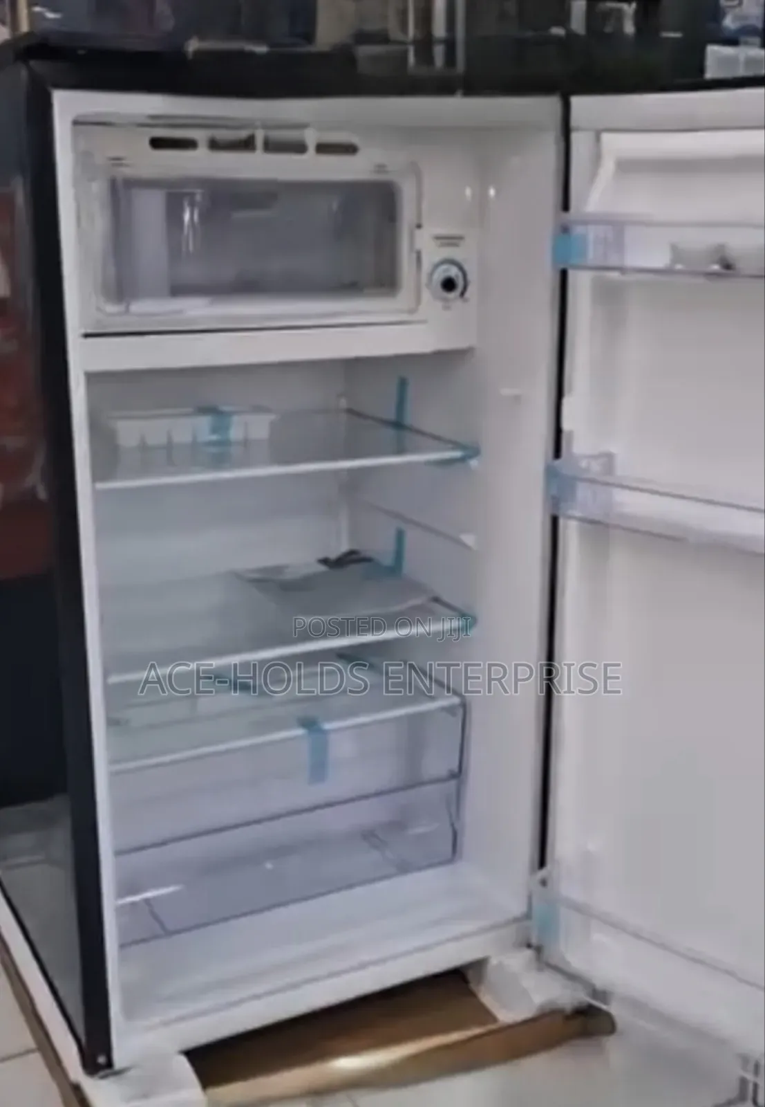Tornado 100 Litres Single Door Refrigerator (Fridge) - Black